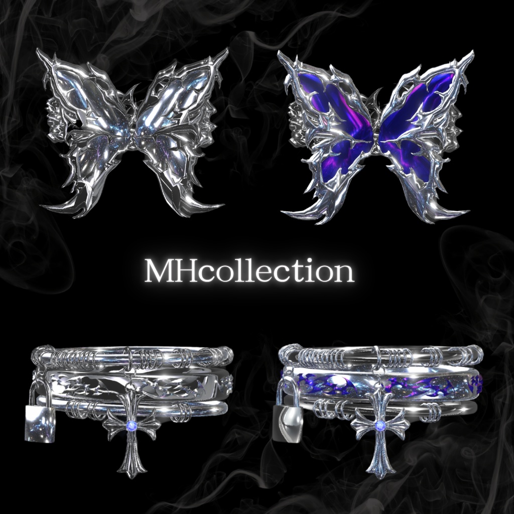 【VRC想定/20アバター対応】【MA対応】MH Rings Seek