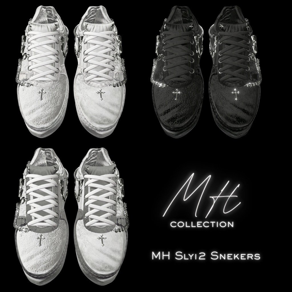 【VRC想定/20アバター対応】【MA対応】MH Slyi2 Sneakers