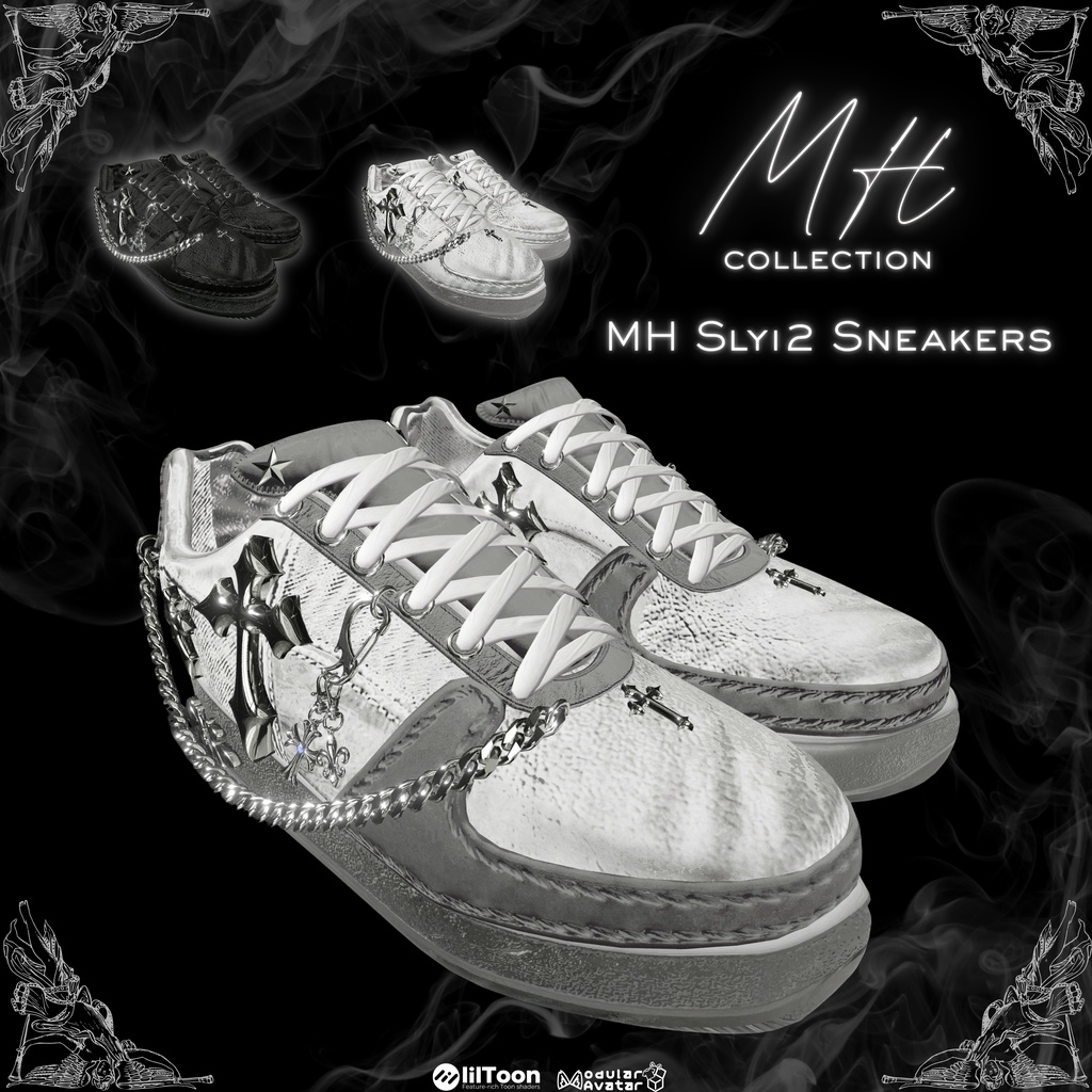 【VRC想定/20アバター対応】【MA対応】MH Slyi2 Sneakers