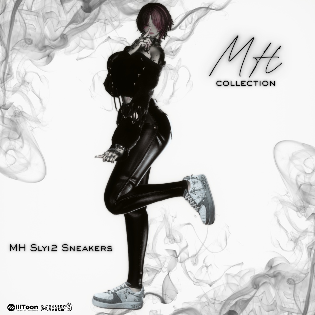 【VRC想定/21アバター対応】【MA対応】MH Slyi2 Sneakers