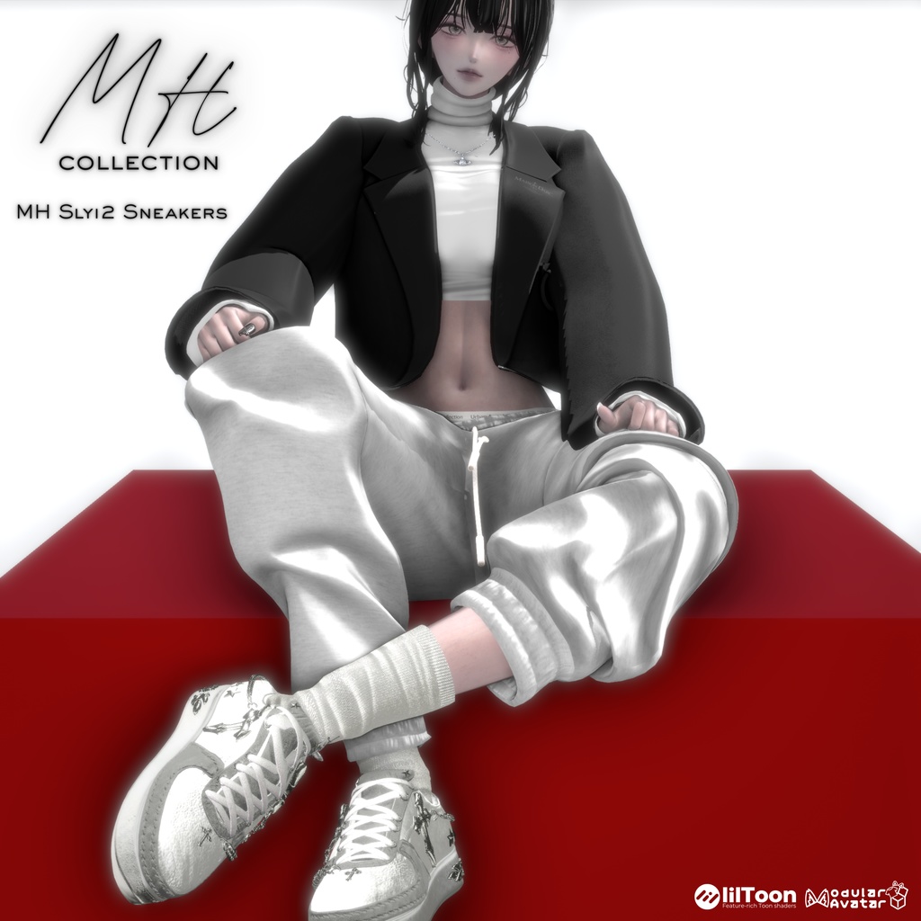 【VRC想定/21アバター対応】【MA対応】MH Slyi2 Sneakers
