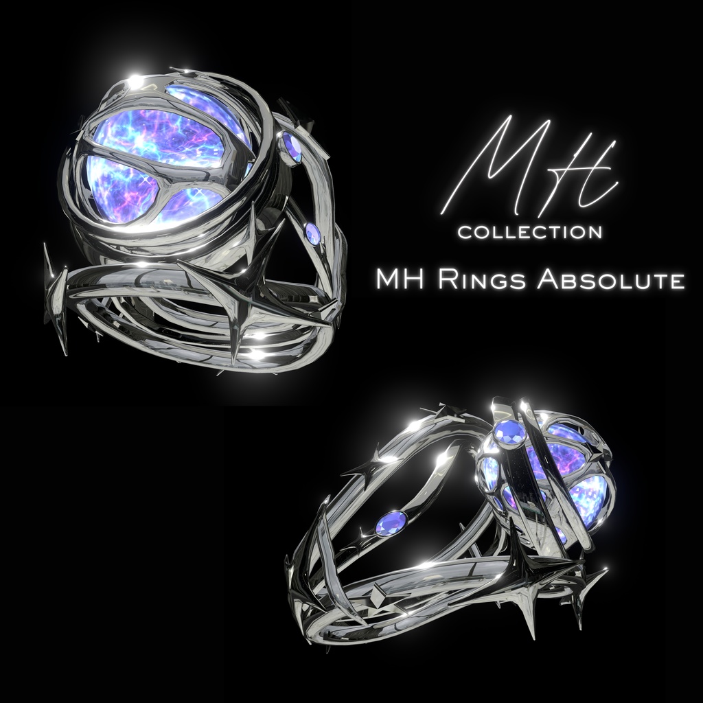 【VRC想定/22アバター対応】【MA対応】MH Rings Absolute