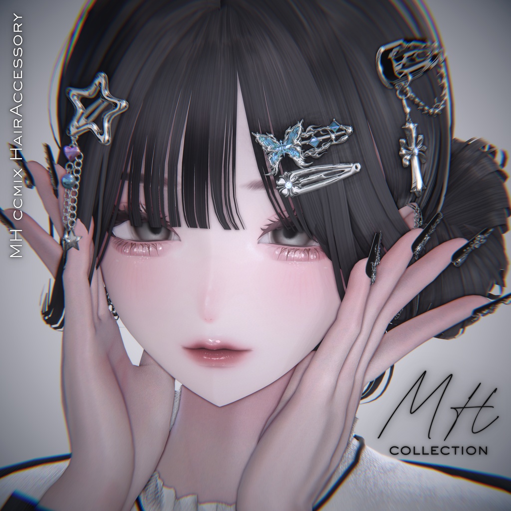 【VRC/MA対応】MH ccmix HairAccessory