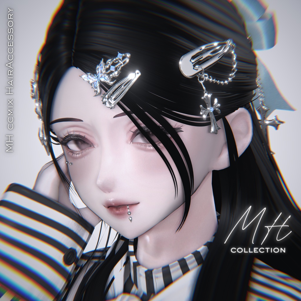 【VRC/MA対応】MH ccmix HairAccessory
