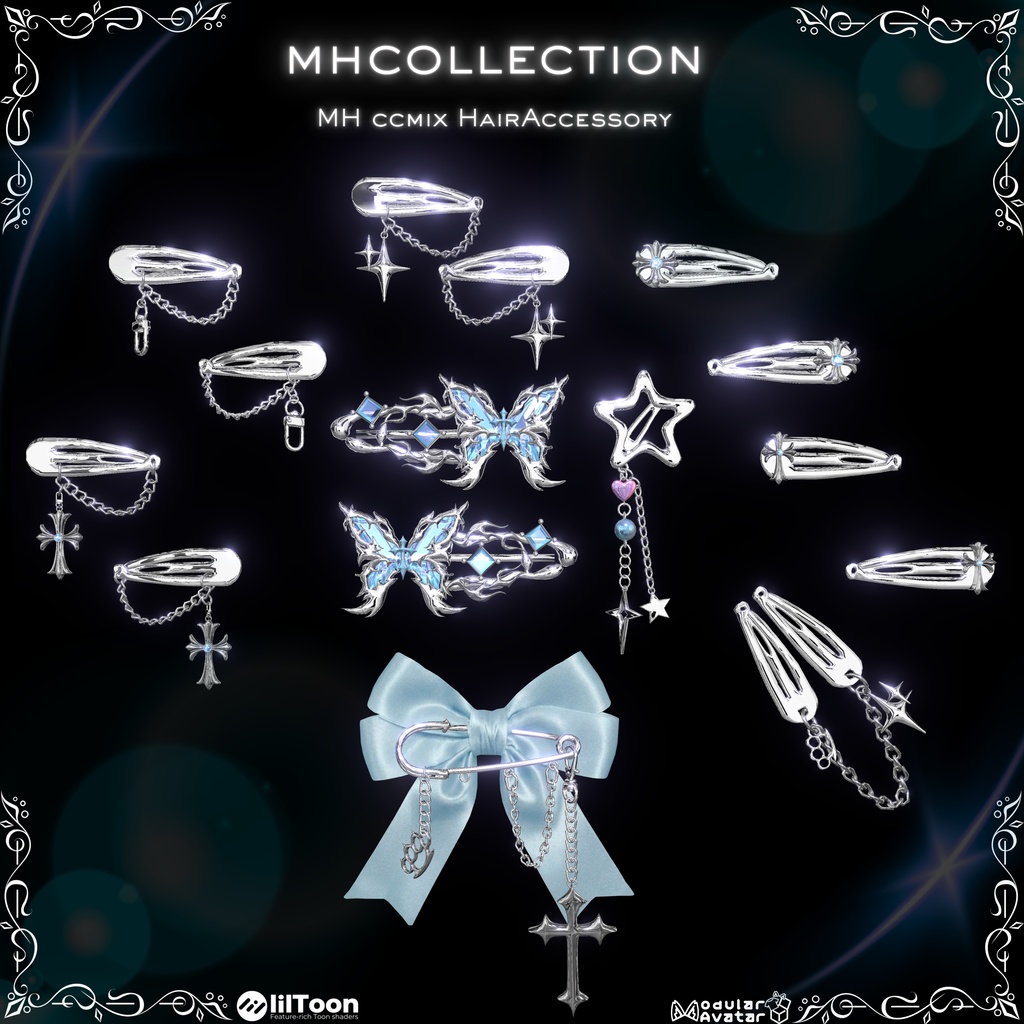 【VRC/MA対応】MH ccmix HairAccessory