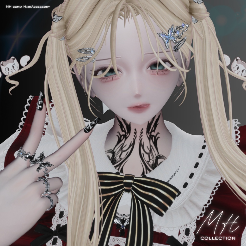 【VRC/MA対応】MH ccmix HairAccessory