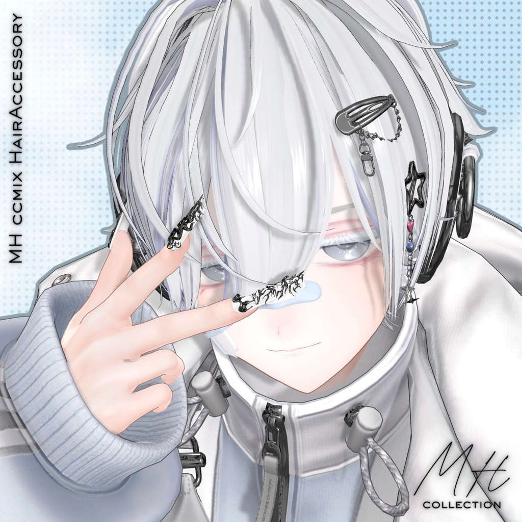 【VRC/MA対応】MH ccmix HairAccessory