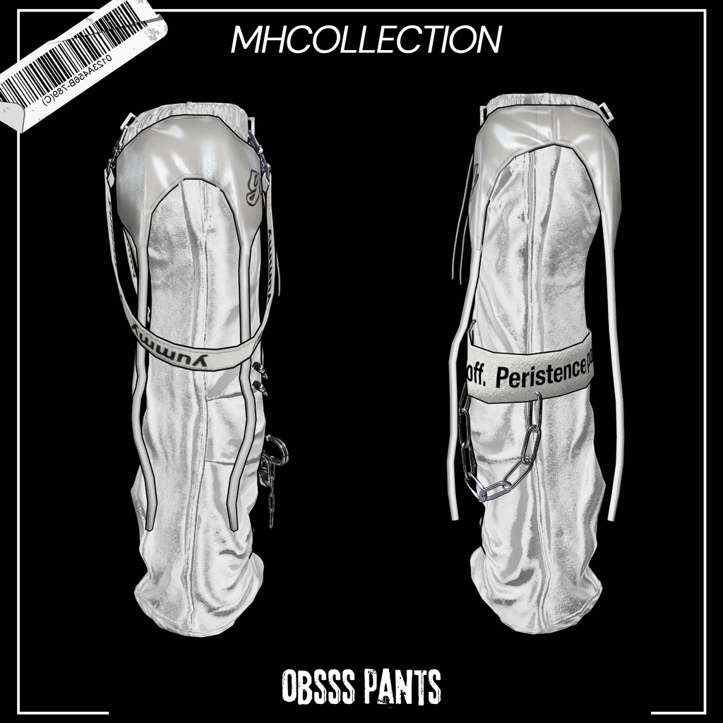【VRC想定/16アバター対応】【MA対応】MH obsss pants