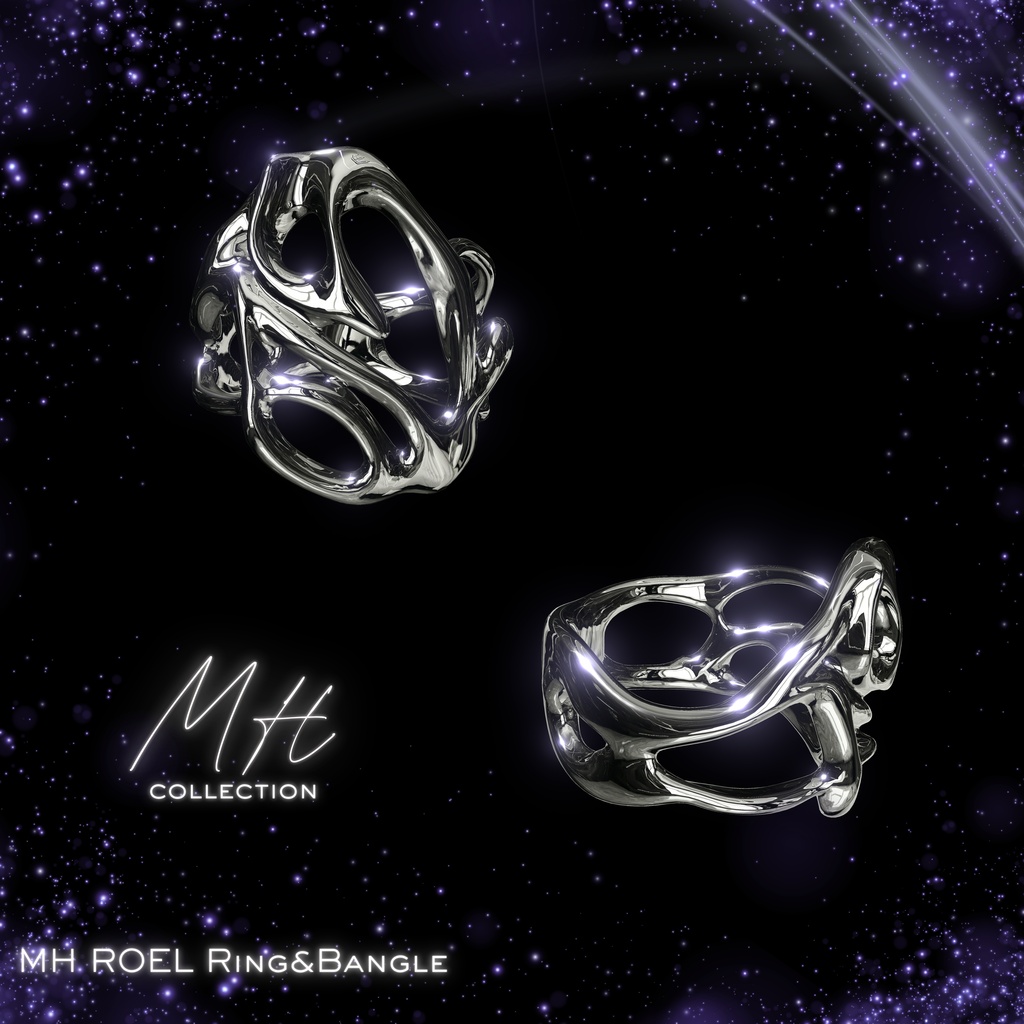 【VRC想定/21アバター対応】【MA対応】MH ROEL Ring&Bangle
