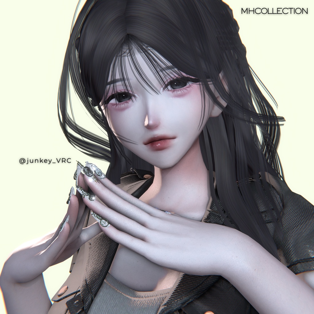 【VRC想定/20アバター対応】【MA対応】MH TimeLess Nail