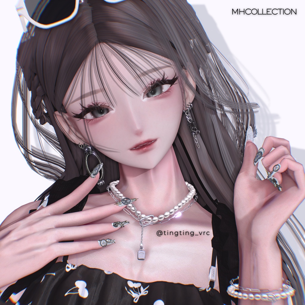【VRC想定/20アバター対応】【MA対応】MH TimeLess Nail