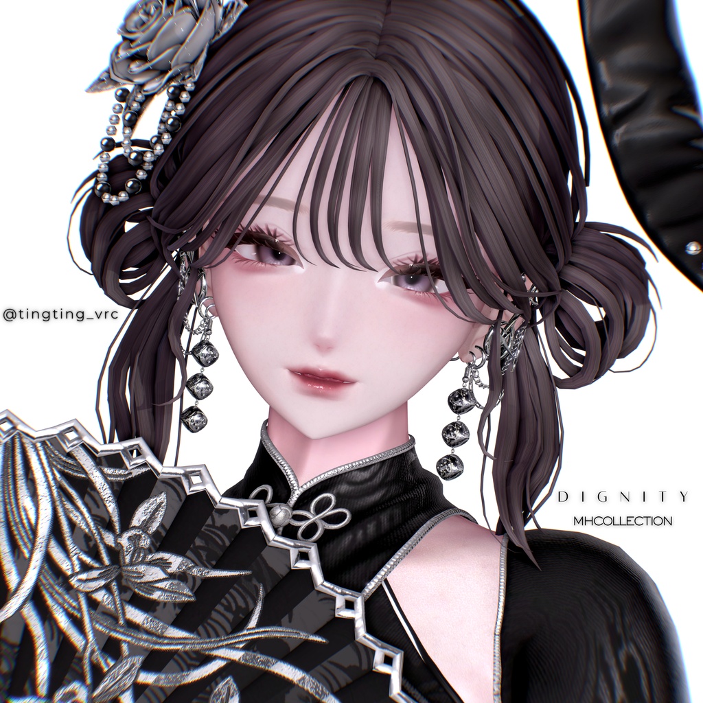 【VRC想定/20アバター対応】【MA対応】MH Dignity Earring
