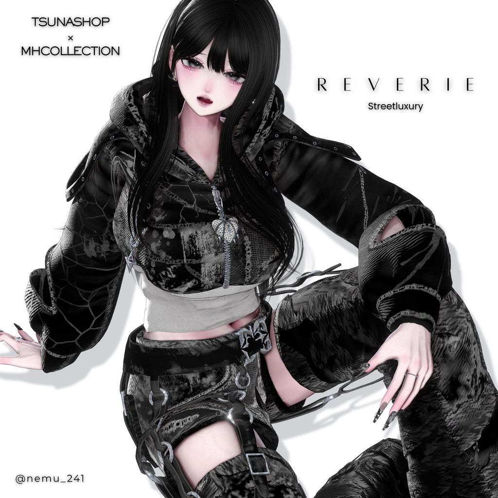 【VRC想定/8アバター対応】【MA対応】MH×Tsuna Reverie