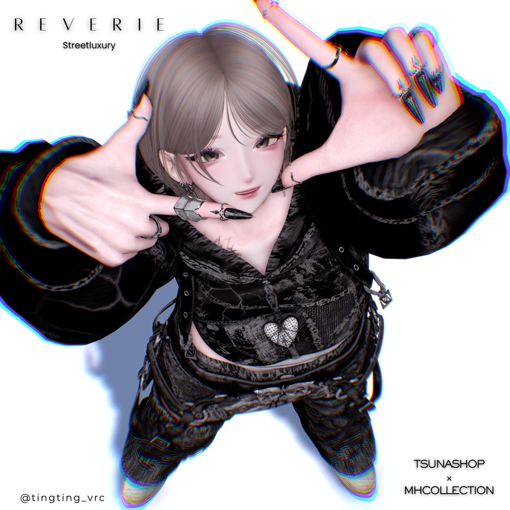 【VRC想定/8アバター対応】【MA対応】MH×Tsuna Reverie