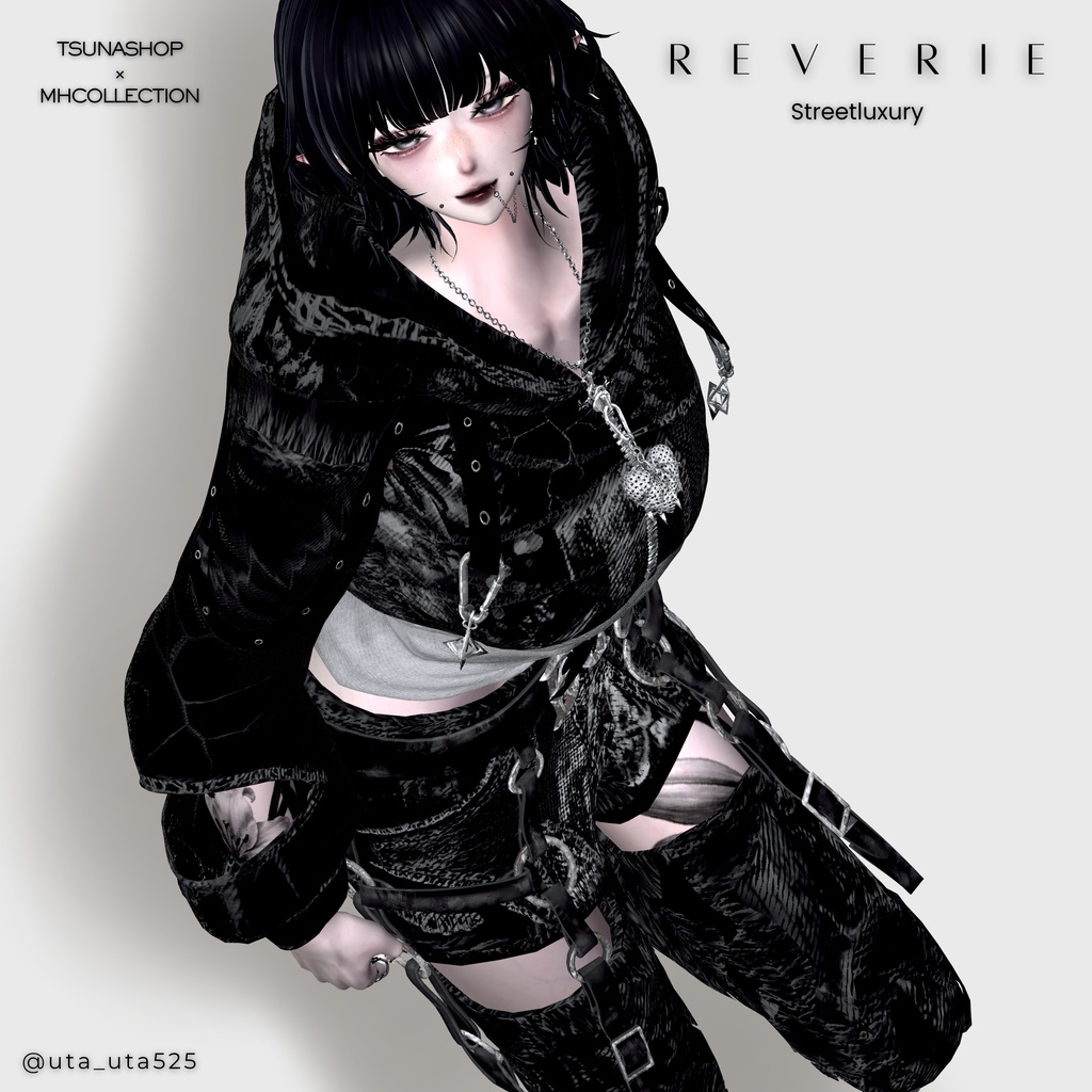 【VRC想定/8アバター対応】【MA対応】MH×Tsuna Reverie
