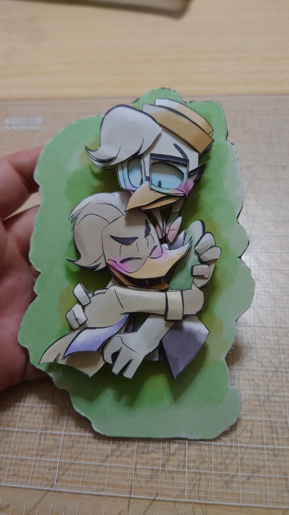 マグネットシャドーボックスisダックテイルズ