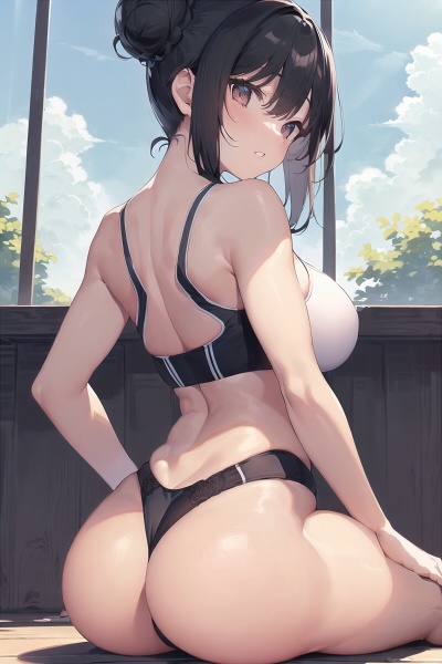 ハイレグブルマ尻 エロai 
