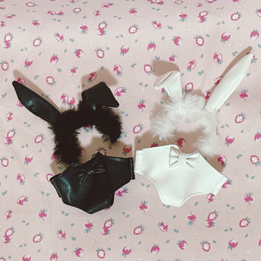 モンぬい用バニー服＋うさみみカチューシャ