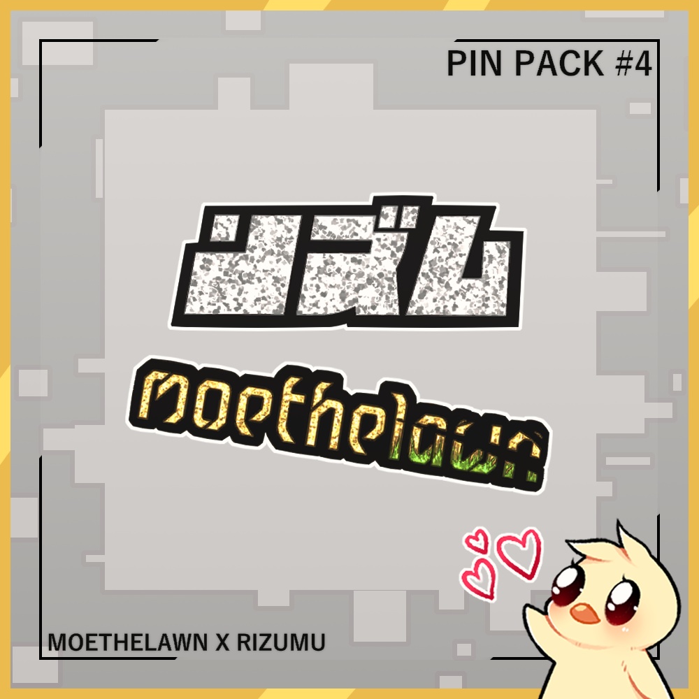 Moethelawn x Rizumu VRC Enamel Pack