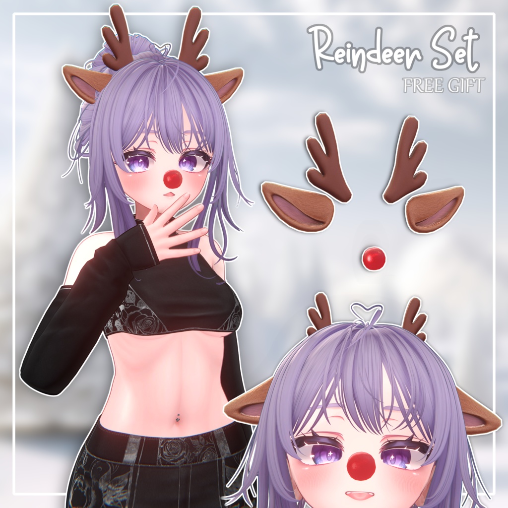 【 QVK-MAS 】- Reindeer Set~ 【 無料セット 】