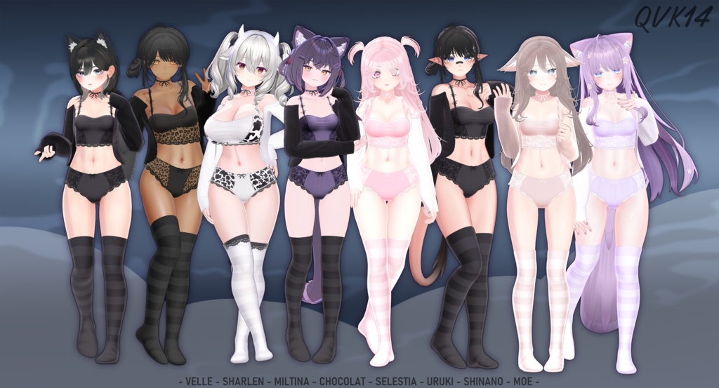 【QVK-14】- Laced Dreams~