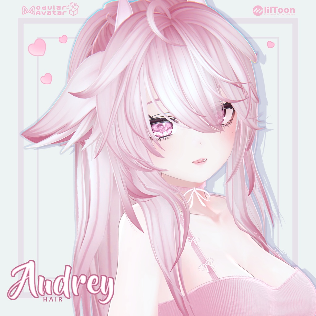 【QVK-H1】【12 】- AUDREY PONYTAIL HAIR