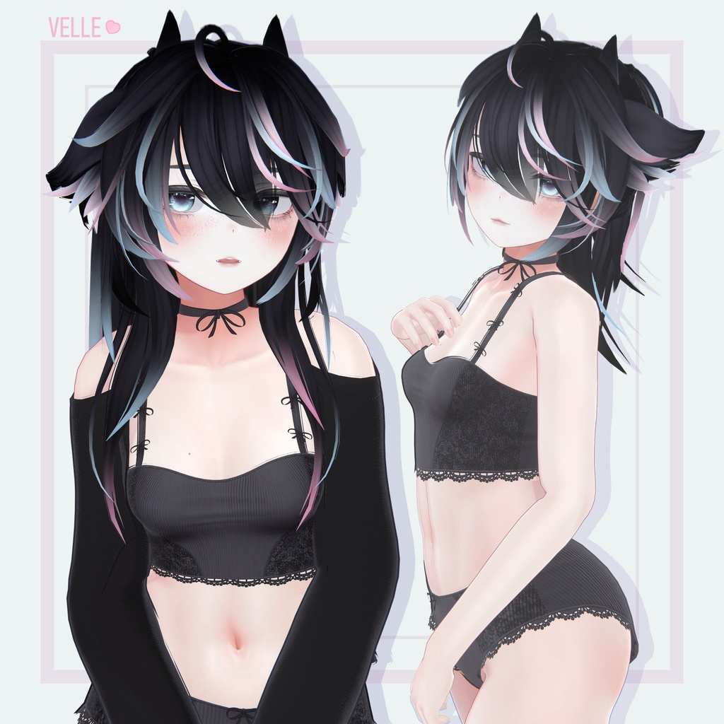 【QVK-H1】【12 】- AUDREY PONYTAIL HAIR