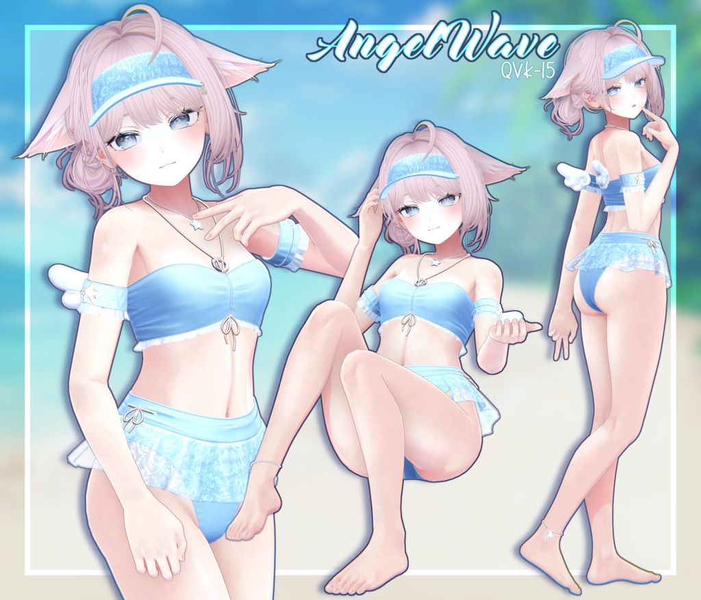 【 QVK-F4 】 - AngelWave 【 Shinano & Uruki 】 FREE GIFT 【 無料セット 】