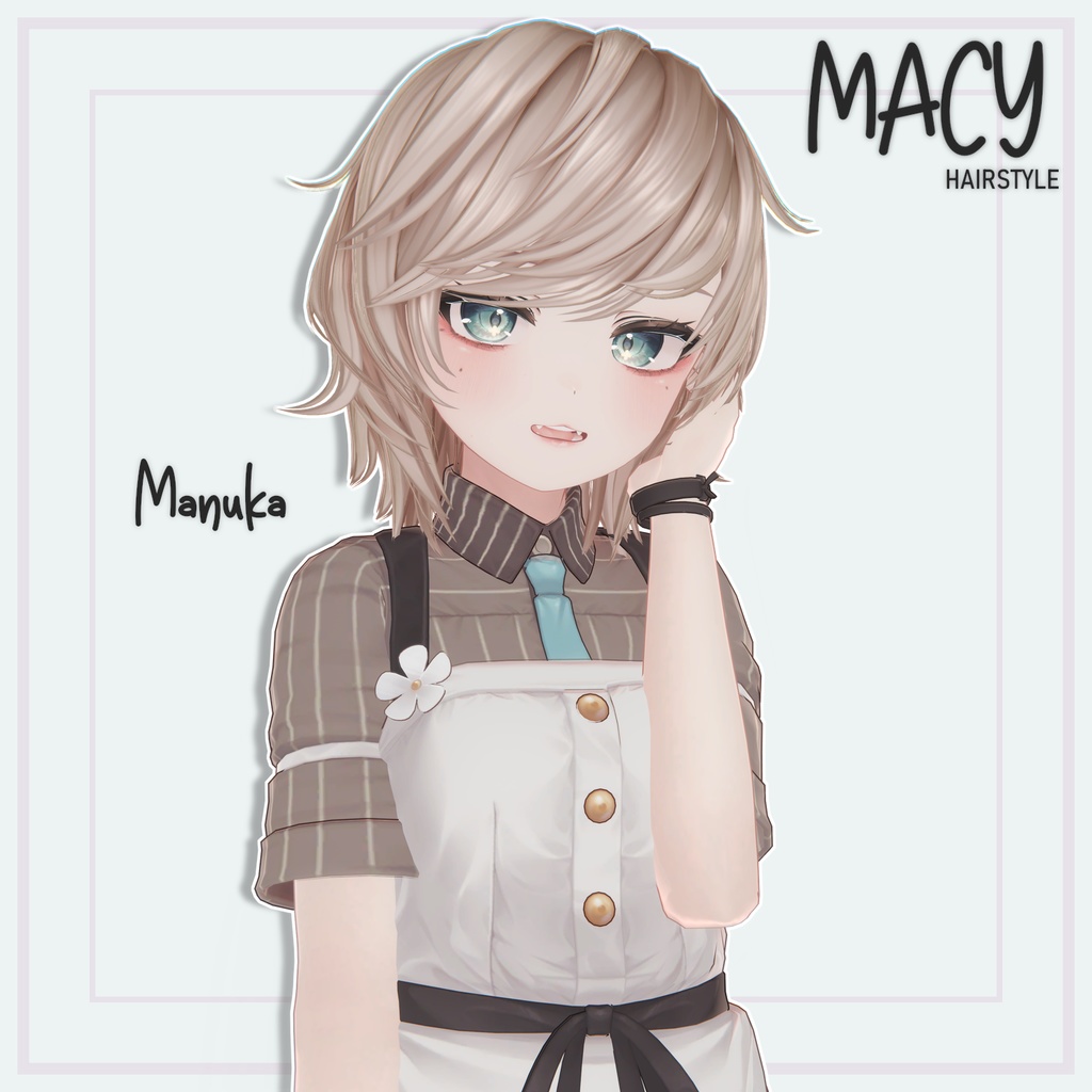 【QVK-H2】【13 】- MACY HAIRSTYLE