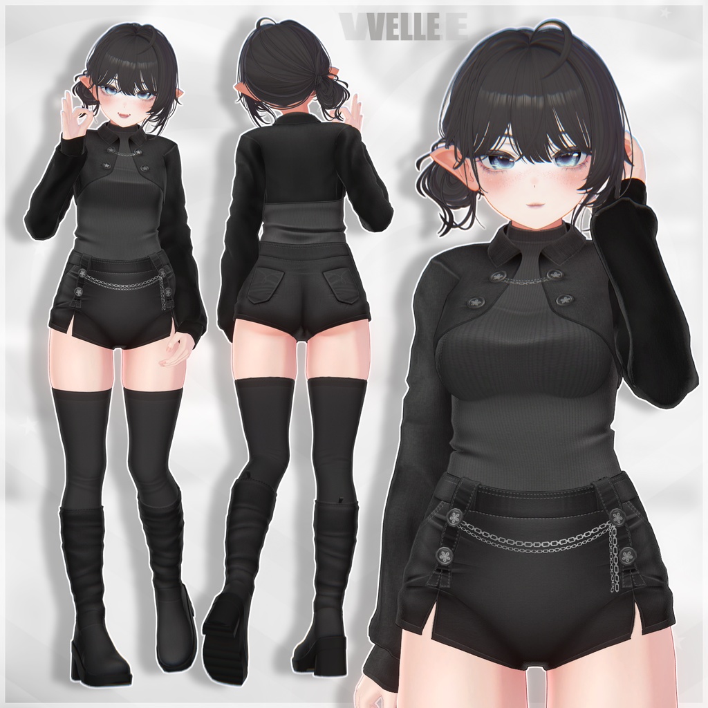 【✦QVK 】 - B4DDIE SET 【 10 avatar 】