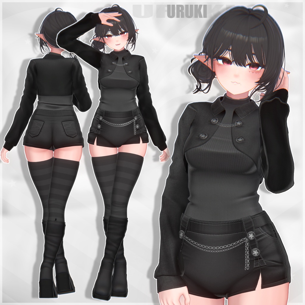 【 SALE✦QVK 】 - B4DDIE SET 【 9 avatar 】