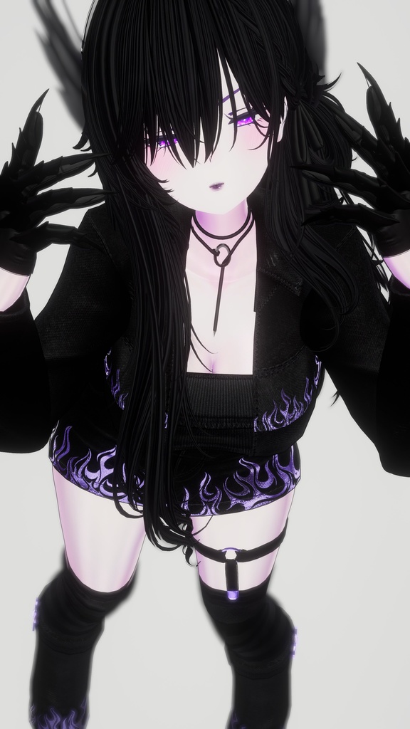 【✦QVK 】 - DenimFlames ✦ギミック 【 8 avatar 】