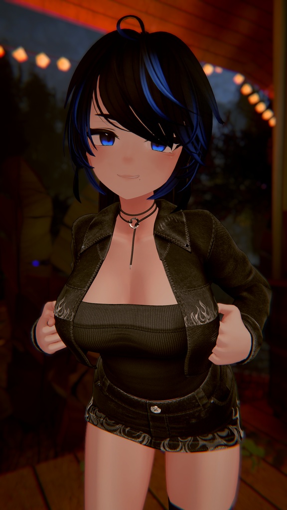 【✦QVK 】 - DenimFlames ✦ギミック 【 8 avatar 】