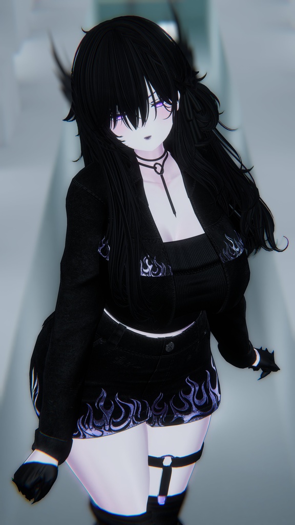 【✦QVK 】 - DenimFlames ✦ギミック 【 8 avatar 】