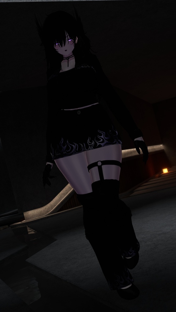 【✦QVK 】 - DenimFlames ✦ギミック 【 8 avatar 】