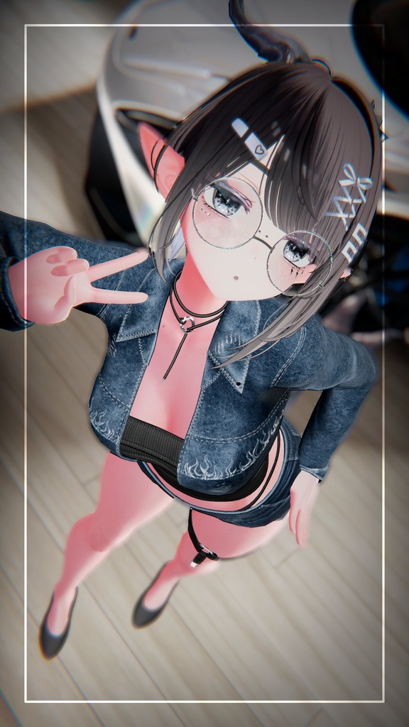 【✦QVK 】 - DenimFlames ✦ギミック 【 8 avatar 】