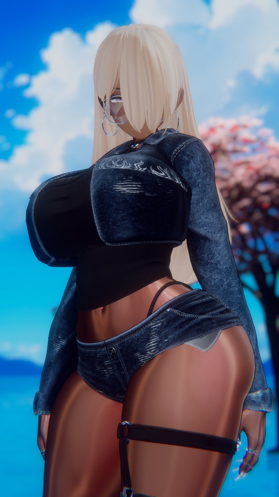 【✦QVK 】 - DenimFlames ✦ギミック 【 8 avatar 】