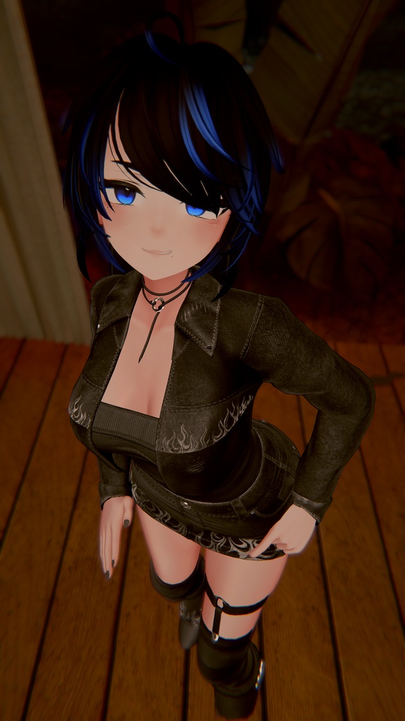 【✦QVK 】 - DenimFlames ✦ギミック 【 8 avatar 】