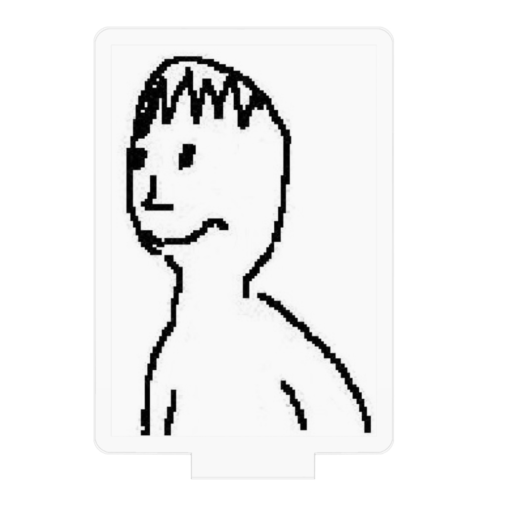 顔 アクリルスタンド