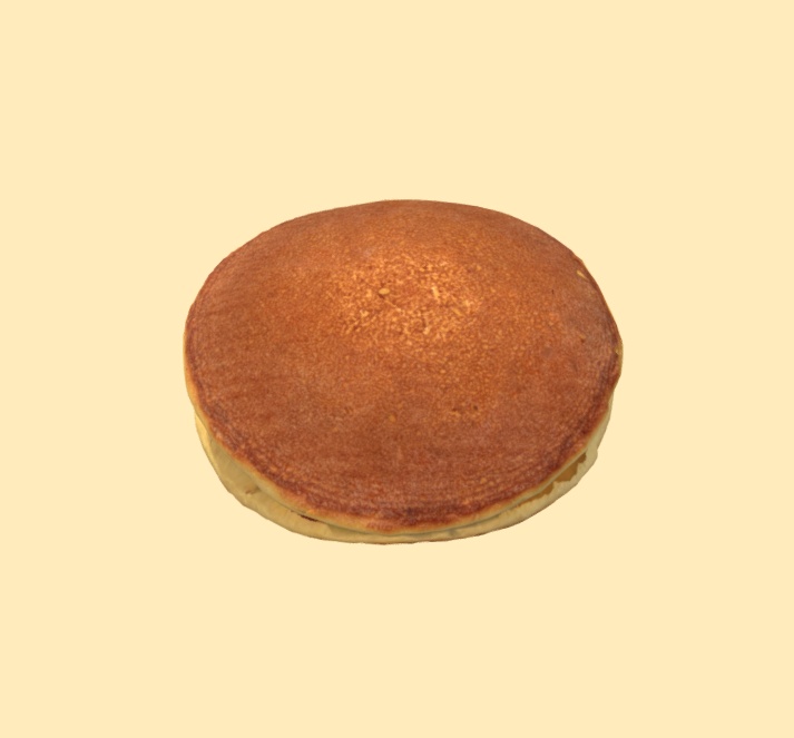 【無料】3Dモデル　どら焼き【フォトグラメトリ】