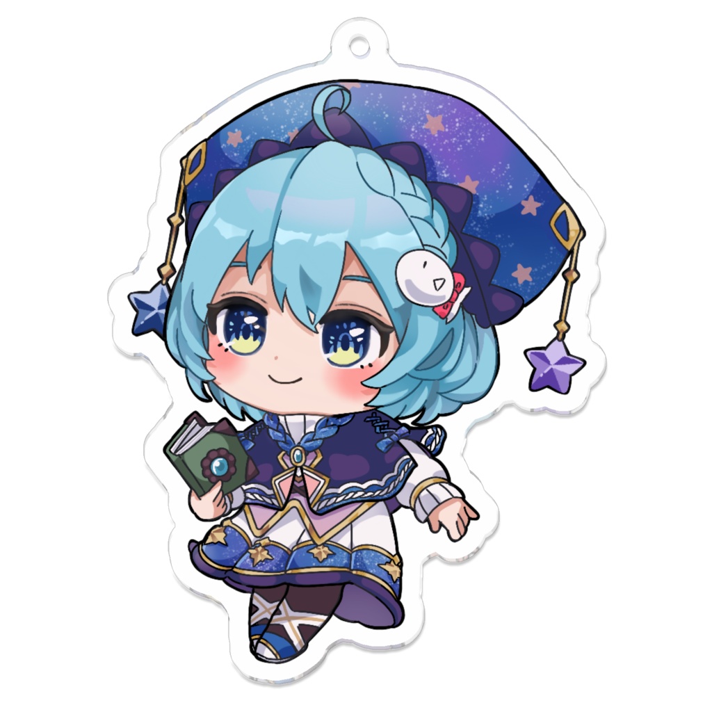 星海るこSD アクリルキーホルダー -学者衣装 ノーマル-