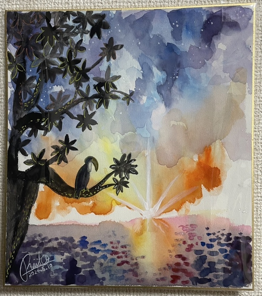 【直筆お手紙・通話付き/アナログ(色紙)/~11/15販売】あなただけのイラスト、なんでも描きます!通話も付いてくる!