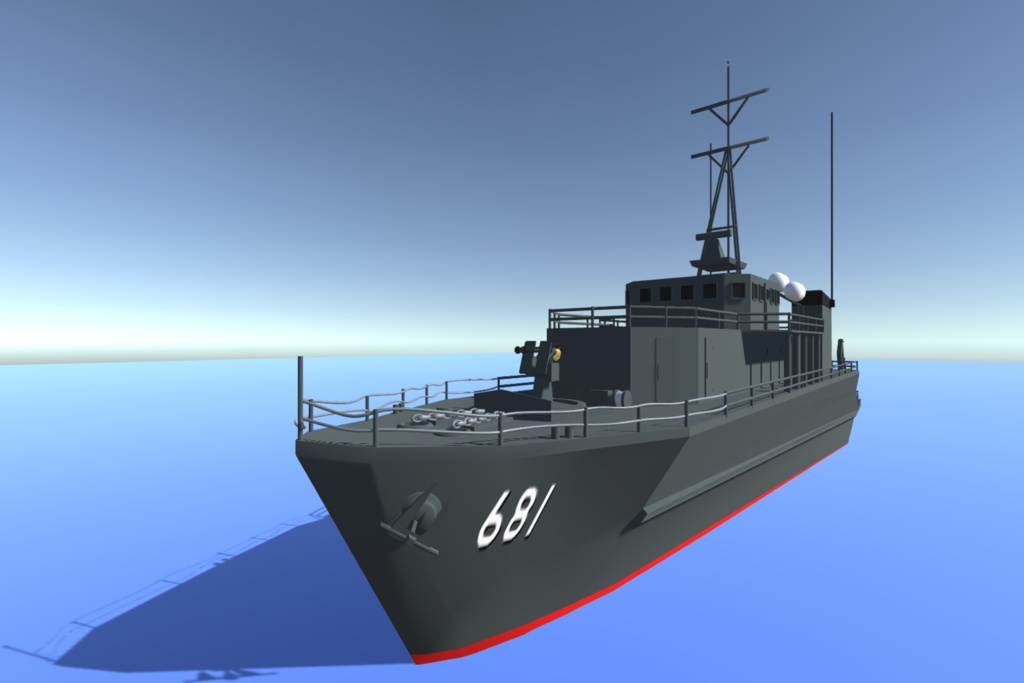 掃海艇すがしま（Unity Package）