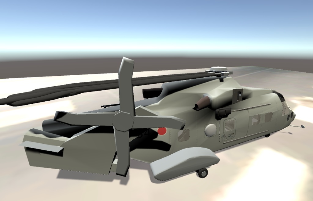掃海ヘリ MCH-101 (Unity Package)