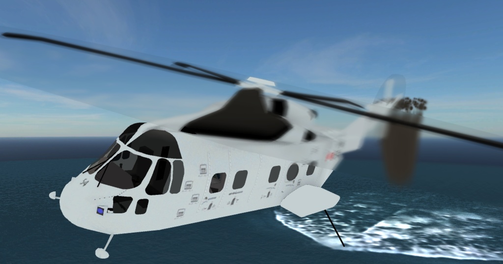 掃海ヘリ MCH-101 (Unity Package)