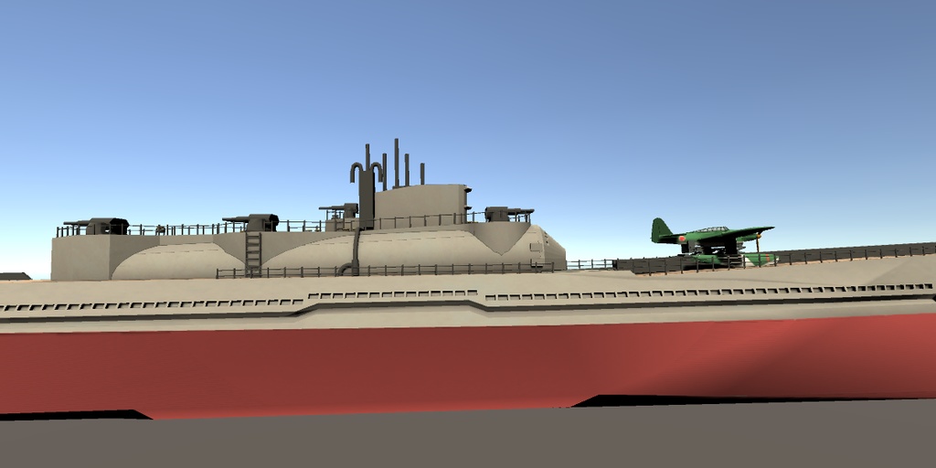 伊401と晴嵐 (Unity Package)