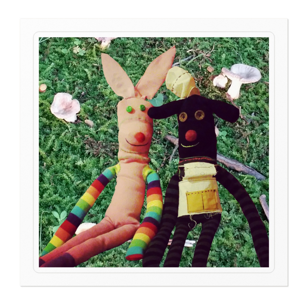 仲良しステッカー