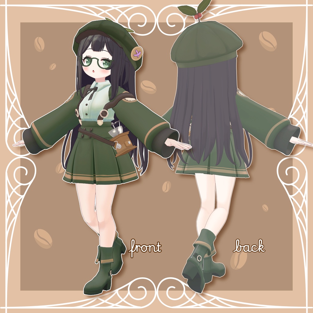 オリジナル3Dモデル / コペ Kope