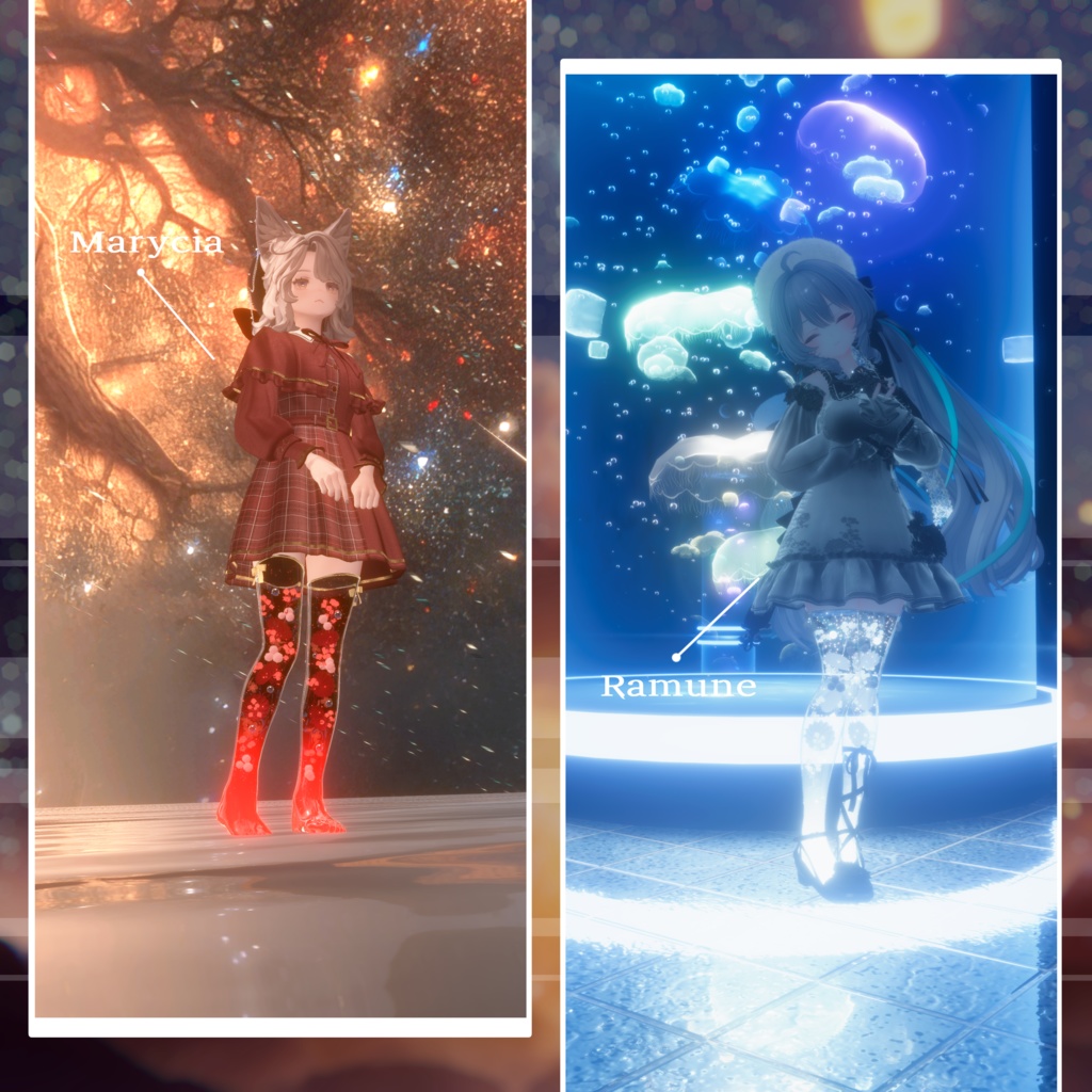 Lumiarium 【VRChat向け装飾品/12アバター対応】