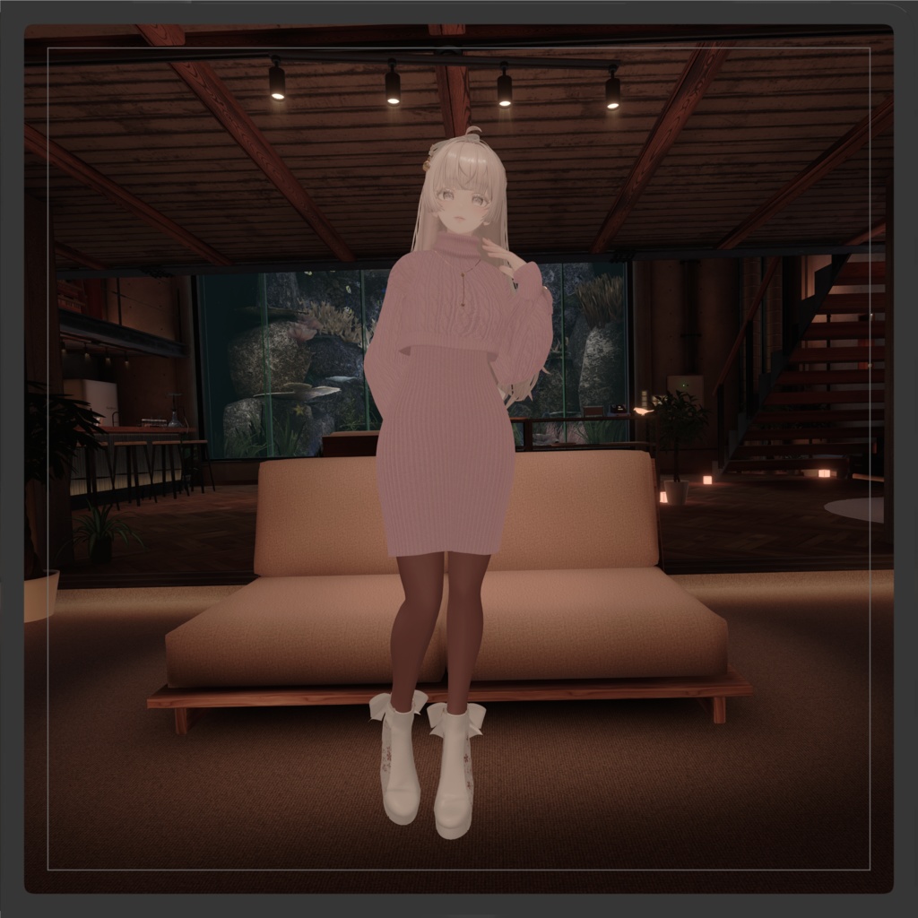 【期間限定セール】 Papilveil 【VRChat向け衣装/9アバター対応】